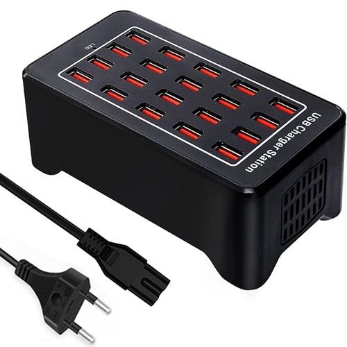 Chargeur multi-USB 20 ports