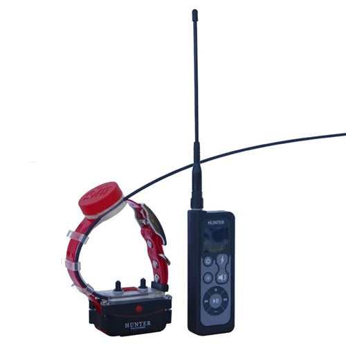 Collier GPS Hunter VHF + électrodes dressage - rouge