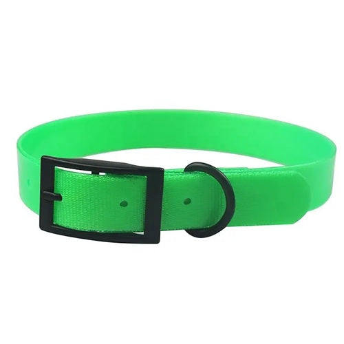 Collier pour chien de chasse en TPU - vert