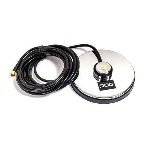 Base magnétique RoG® Black Edition 120 mm pour antenne de toit Garmin