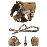Harnais chien militaire set complet treillis