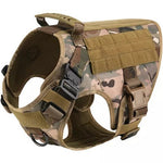 Harnais chien militaire treillis