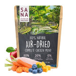 Croquettes pour chien au poulet Sanadog – nutrition Premium séchée à l’air