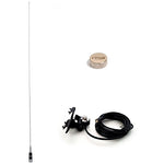 Bundle - Antenne de toit RoG® Iron 130 cm pour GPS Garmin + fixation 4x4 + capuchon de protection
